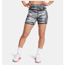Under Armour Kadın Ua Project Rock Lets Go Btb Middy Baskılı Kısa Tayt 1388091-001