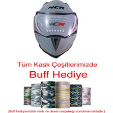 NCR Çene Açılır Kask Cool Gri Ece Belgeli