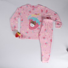Elmas Kids Sesa Pamuklu Kız Çocuk Pijamatakımı