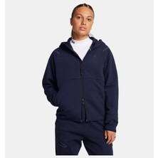 Kadın Ua Unstoppable Fleece Grid Tam Fermuarlı Sweatshirt 1389842-410