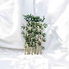 Özcan Flowers 100 Cm 7'Li Islak Dokulu Yapay Bambu