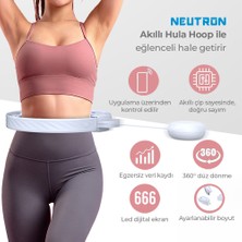 Neutron Hula  Hoop Akıllı Egzersiz Çemberi Mavi