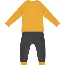 Denokids Cool Dinolar Erkek Çocuk T-Shirt Pantolon Takım
