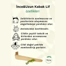 Antilop Kabak Lifi Doğal Banyo Kesesi 70 cm (Hassas Ciltler Için Uygun)