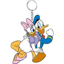 HB Gift Donald Duck Pleksi Anahtarlık ve Dikiz Ayna Süsü