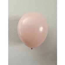 Kidspartim Retro Pink Blush( Pembe Pudra) Pastel Balon 5 Li