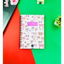 Giftmoda Fiyonk Tasarımlı Spiralli Defter