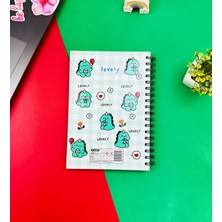 Giftmoda Dino Lovely Kawai Tasarımlı Spiralli Defter