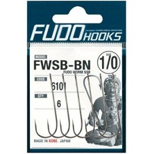 Fudo 6101 Worm Ssb Black Nikel Uzun Pala Tırnaklı Iğne