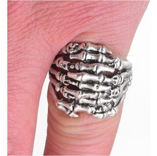 İdol Avm El Ayarlanabilir Motorcu Erkek Yüzük