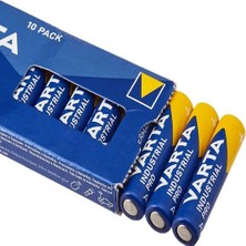Varta 4003 Industrial Pro Alkalin Aaa Ince Kalem 10'lu Paket