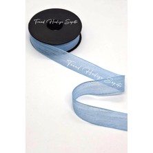 Trend Hediye Sepeti 2.5 cm 20 Metre Keten Kurdele Nopeli , Çeyiz Sandığı , Nikah Şekeri Hediyelik