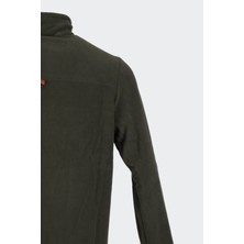 Trender Erkek Softshell & Polar Haki 6001 Yarım Fermuarlı