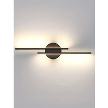 Rika Lighting Gümüş Çift Yönlü LED Aplik 50CM Günışığı Alüminyum