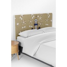 Talia Home Denizyıldızı Çapa Desenli Çocuk Odası Yatak Baza Başlık Kılıfı TLABK-038