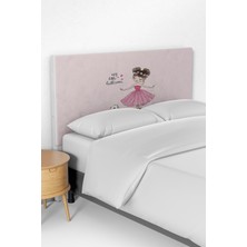 Talia Home Prensesli Kız Çocuk Odası Yatak Baza Başlık Kılıfı TLABK-005