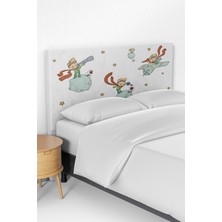 Talia Home Küçük Prens Desenli Çocuk Yatak Baza Başlık Kılıfı TLABK-308