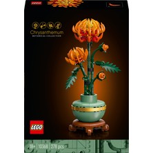 LEGO Icons Krizantem 10368 - Yetişkinler Için Dekoratif Kasımpatı Çiçeği Yapım Seti (278 Parça)