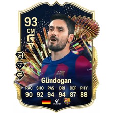 512 Art Design Ilkay Gündoğan Fut Kart Temalı Duvar Poster 30X42 cm cm Çerçevesiz