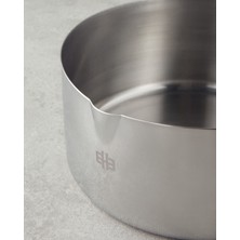 English Home Saucemate Paslanmaz Çelik 2'li Sos Tencere Seti 14-16 cm Silver