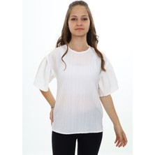 Toontoy Kids  Kız Çocuk Okul Tişört