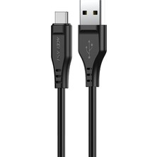 Forestl Digital iPhone 15 Serisi için Usb-A-Usb-C Veri Kablosu 3A Max Tpe Şarj Kablosu 1,2m-Siyah (Yurt Dışından)