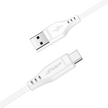 Forestl Digital iPhone 15 Serisi için Usb-A-Usb-C Veri Kablosu 3A Max Tpe Şarj Kablosu 1,2m-Siyah (Yurt Dışından)