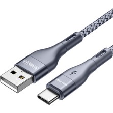 Forestl Digital iPhone 15 Serisi için 2 M Usb-A-Tip-C Telefon Şarj Kablosu Naylon Örgülü 480 Mbps Veri Kablosu (Yurt Dışından)