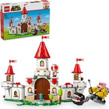 LEGO® Super Mario Peach'in Kalesi'nde Roy ile Savaş 71435 - 7 Yaş ve Üzeri Çocuklar için Nintendo® Karakteri İçeren Yaratıcı Oyuncak Yapım Seti (738 Parça)