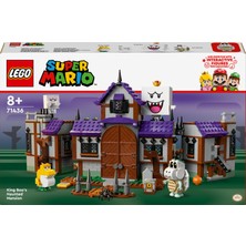 LEGO® Super Mario King Boo'nun Perili Köşkü 71436 - 8 Yaş ve Üzeri Çocuklar için Hayaletli bir Nintendo® Macerası İçeren Yaratıcı Oyuncak Yapım Seti (932 Parça)