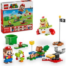 LEGO® Super Mario İnteraktif LEGO® Mario™ ile Maceralar 71439 - 6 Yaş ve Üzeri Çocuklar İçin Yoshi İçeren Oyuncak Araç Yapım Seti (218 Parça)