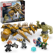 LEGO® Marvel Avengers: Leviathan'a Karşı 76290 -7 Yaş ve Üzeri Süper Kahraman Sevenler Için Yaratıcı Oyuncak Yapım Seti (347 Parça)