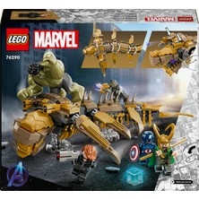 LEGO® Marvel Avengers: Leviathan'a Karşı 76290 -7 Yaş ve Üzeri Süper Kahraman Sevenler Için Yaratıcı Oyuncak Yapım Seti (347 Parça)