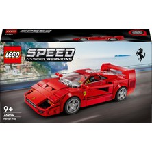 LEGO Speed Champions Ferrari F40 Süper Araba 76934 - 9 Yaş ve Üzeri Çocuklar Için Inşa Edilebilen Oyuncak Araç Modeli Yapım Seti (318 Parça)