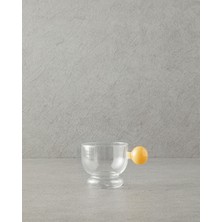 English Home Orbit Borosilkat Cam Kupa Şeffaf