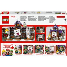 LEGO® Super Mario King Boo'nun Perili Köşkü 71436 - 8 Yaş ve Üzeri Çocuklar için Hayaletli bir Nintendo® Macerası İçeren Yaratıcı Oyuncak Yapım Seti (932 Parça)