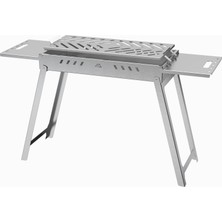 Marina Grill 60CM Krom Sehpalı Portatif Mangal