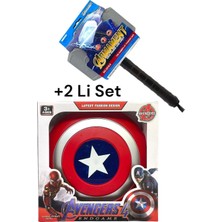 Trust Store Avengers Captain Amerika Kalkan ve Thor Çekiç 2 Li Megaset