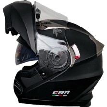 Kaly Crn 925 Çene Açılır Kask Mat Siyah