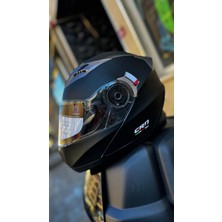 Kaly Crn 925 Çene Açılır Kask Mat Siyah
