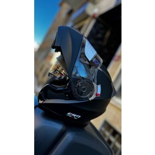 Kaly Crn 925 Çene Açılır Kask Mat Siyah