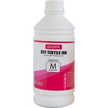 Goldpix Tortusuz Kırmızı Dtf Mürekkebi Magenta 1 Litre