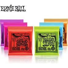 Zhuxi Shop B 2215 10-52 Tarzı Ernie Ball Kobalt Slinky Elektro Gitar Telleri Nikel Sarılı 6 Teller Elektro Gitar Aksesuarları Için (Yurt Dışından)