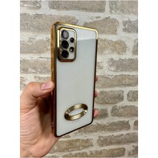 Vip Case Samsung Galaxy A52/A52S  Logo Detaylı Kenarları Renkli Kamera Korumalı Luxury Megavip Kılıf