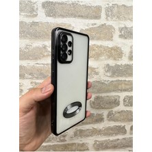 Vip Case Samsung Galaxy A52/A52S  Logo Detaylı Kenarları Renkli Kamera Korumalı Luxury Megavip Kılıf