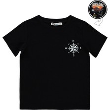 Civil Girls Civil Boys Erkek Çocuk Tişört 2-5 Yaş Siyah