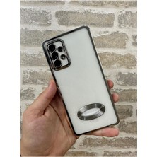 Vip Case Samsung A72 Logo Detaylı Kenarları Renkli Kamera Korumalı Luxury Megavip Kılıf