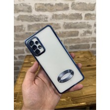 Vip Case Samsung A72 Logo Detaylı Kenarları Renkli Kamera Korumalı Luxury Megavip Kılıf