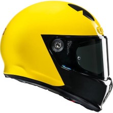 Hjc V10 Pac Man Mc3 Kapalı Motosiklet Kaskı Sarı Siyah
