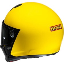 Hjc V10 Pac Man Mc3 Kapalı Motosiklet Kaskı Sarı Siyah